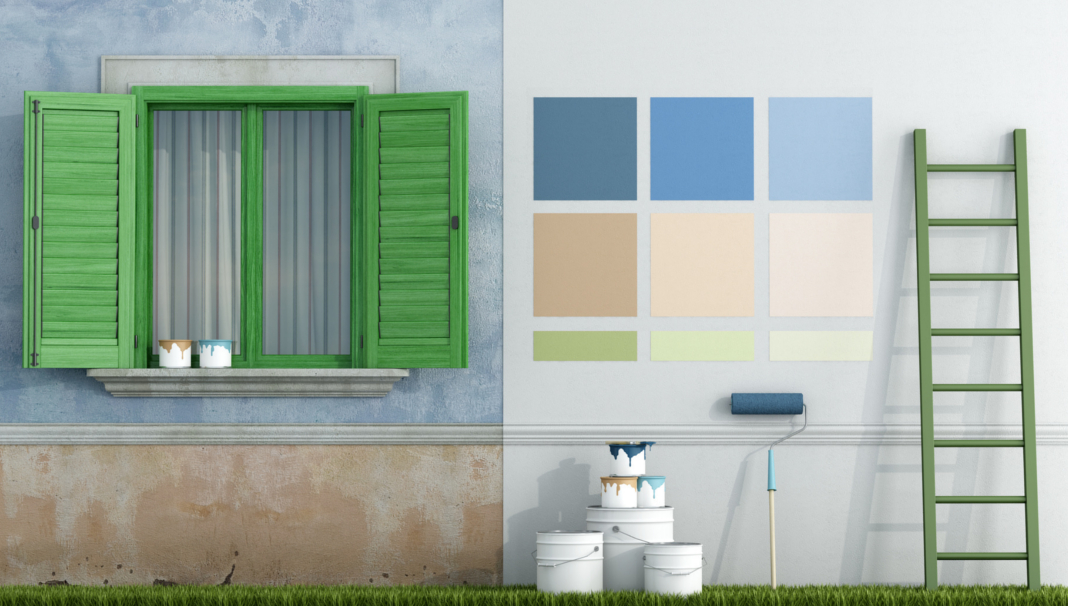 photo d'une rénovation mural rm